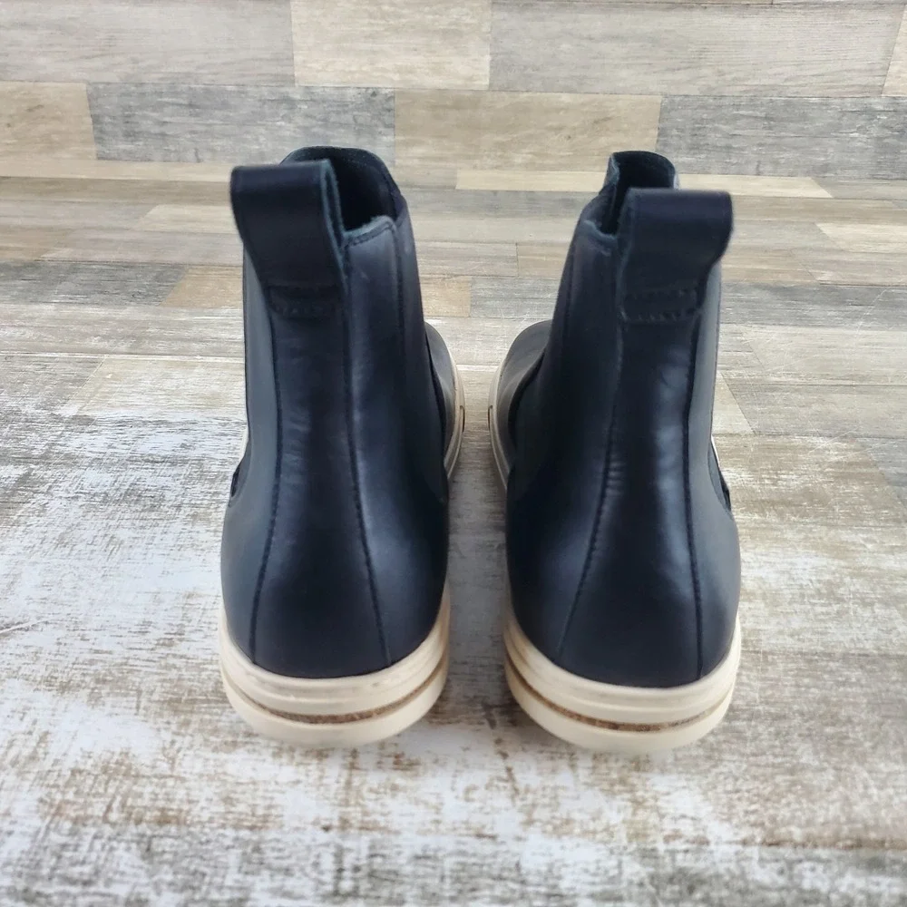 Birkenstock Bend Chelsea Boots Mens 9 - 9.5 Black Natural Leather Pull On